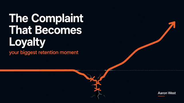 The Complaint That Becomes Loyalty