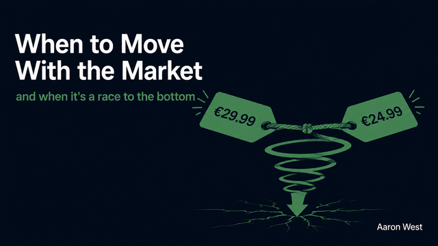 Dynamic and Competitive Pricing: When to Move With the Market