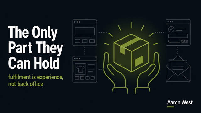 Fulfilment Is a Customer-Experience Decision, Not a Back-Office One