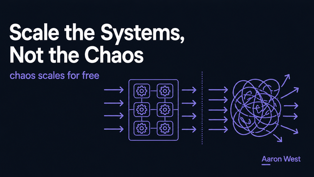 Scaling an E-Commerce Operation Without Scaling the Chaos
