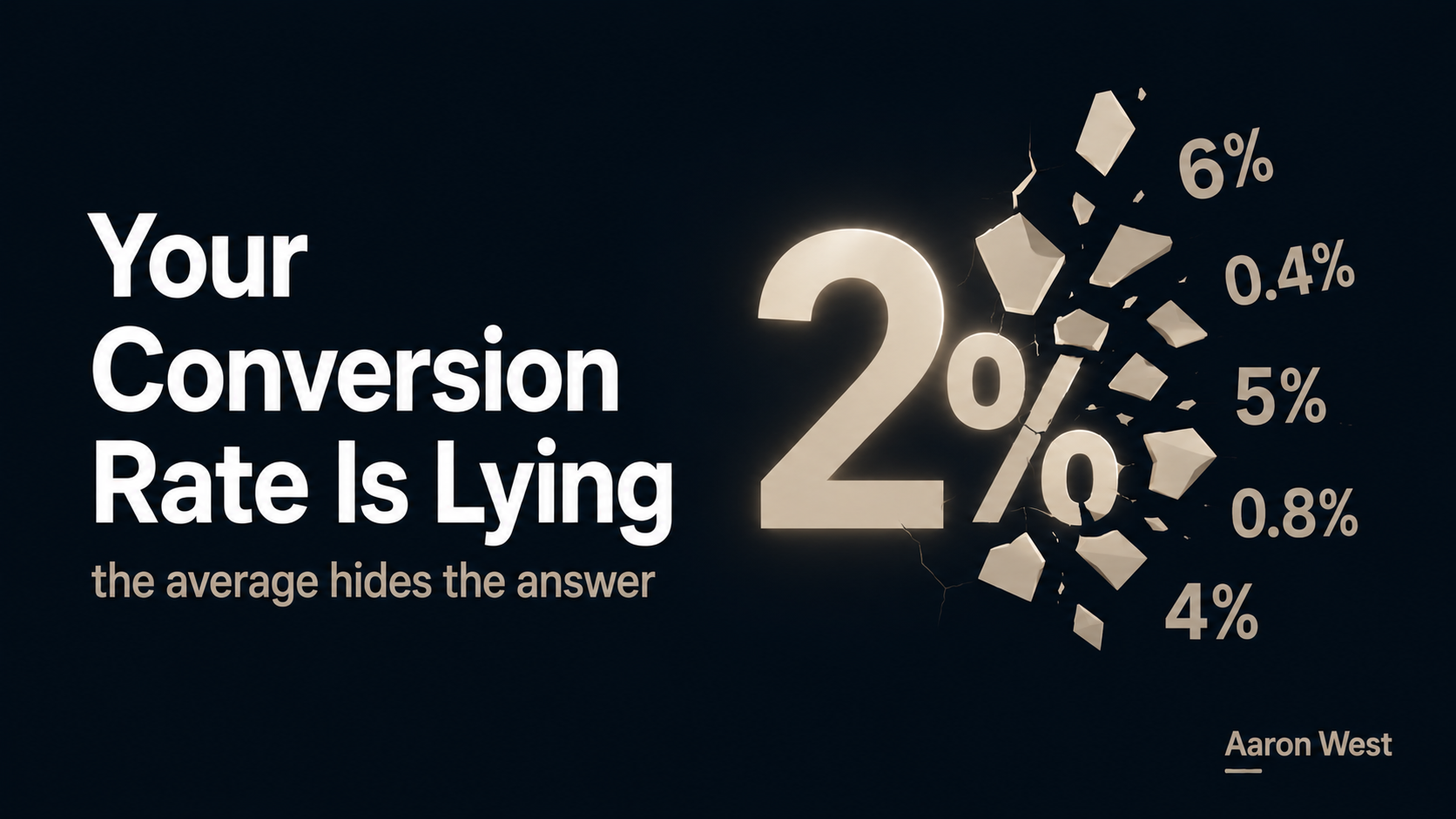 Conversion Rate, Explained Beyond the Formula