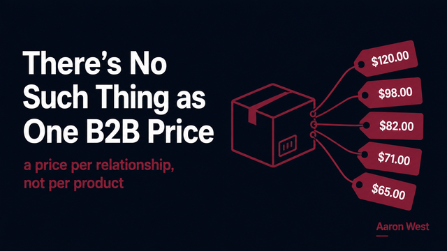 B2B Pricing and Quoting: Why There's No Such Thing as One Price