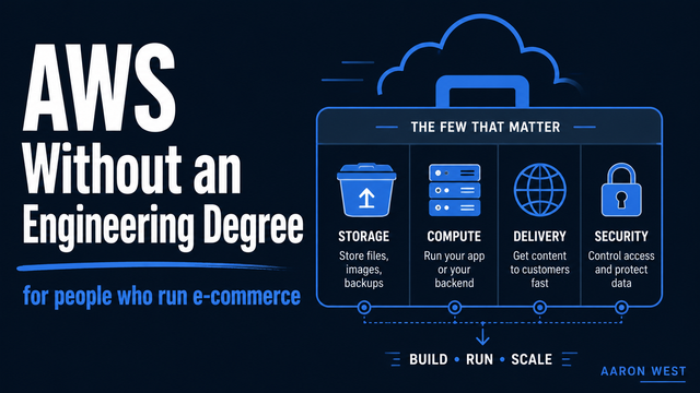 The E-Commerce Manager's Guide to AWS Without an Engineering Degree