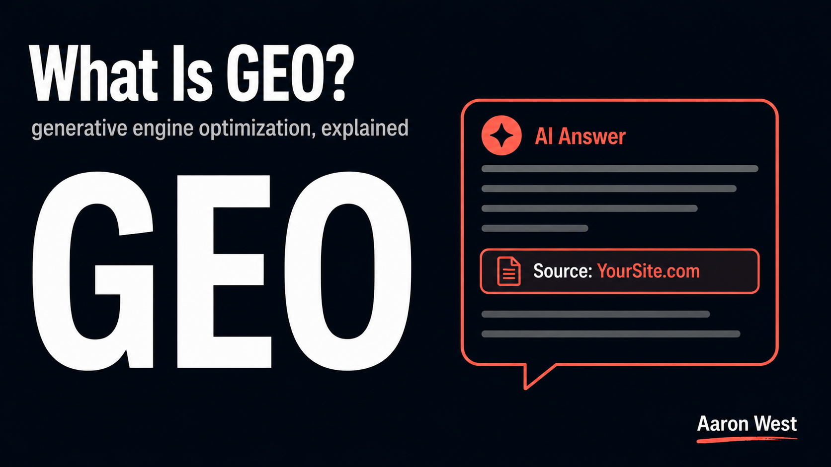 what is GEO?