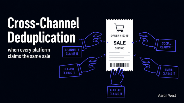 Cross-Channel Deduplication: When Every Platform Claims the Same Sale