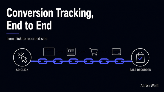 Conversion Tracking, End to End