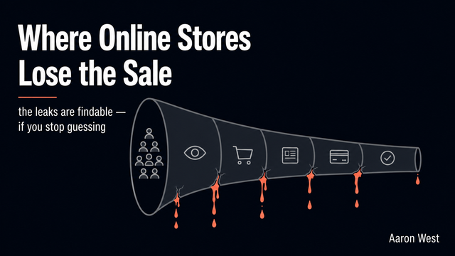 Where Online Stores Lose the Sale