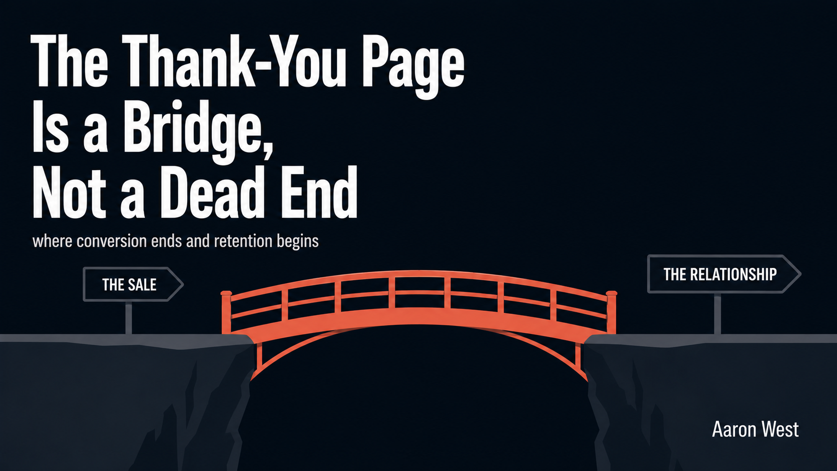The Thank-You Page: Where Conversion Ends and Retention Begins