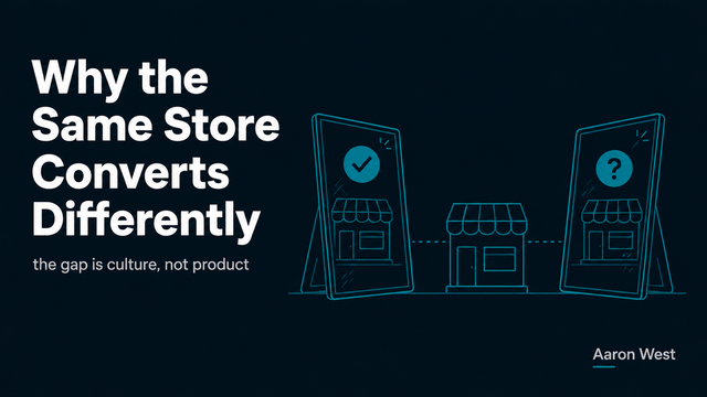 Cultural UX: Why the Same Store Converts Differently Across Markets